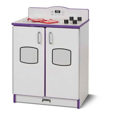Jonti-Craft Rainbow Accents Culinary Creations Kitchen Stove, Purple 2409JCWW004